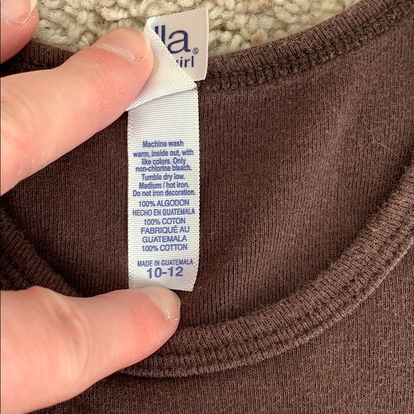 GIRLS brown RENO AIR RACES RARA tank top 10-12 - Picture 4 of 8